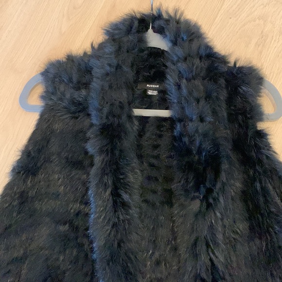 Rabbit fur vest - Picture 3 of 4